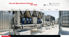 Desktop Screenshot of chillerserviceparts.com